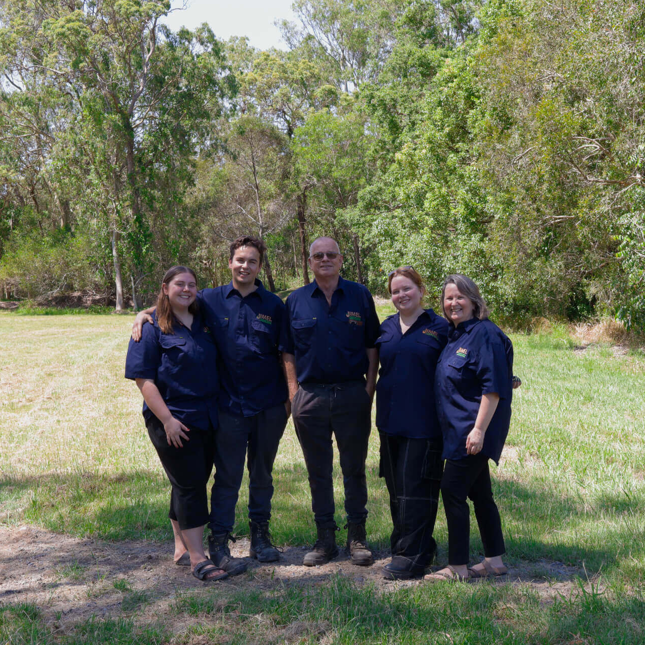 The Jimel family team